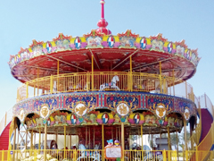 <b>Double Layers Merry Go Round Carousel YT-CR017</b>