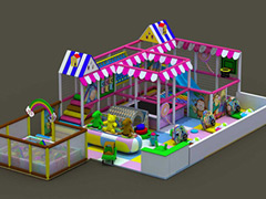 Kids Plastic Indoor Playground 