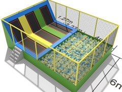 Kids Trampoline Park YT-TP039