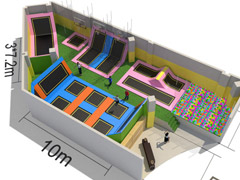 Trampoline Park Indoor YT-TP119