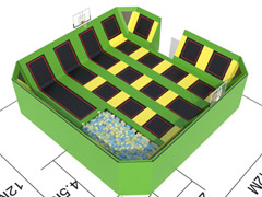 Square Trampoline Park YT-TP088