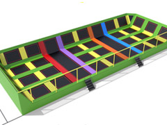 Large Long Trampoline Park YT-T